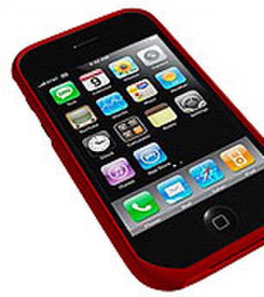 ifrogz iPhone 3G & 3G (S) Silicone Wrapz Red