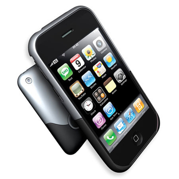 ifrogz iPhone 3G & 3G[S] Luxe Schwarz, Silber