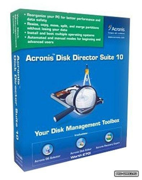 Acronis Disk Director Suite 10.0 BOX