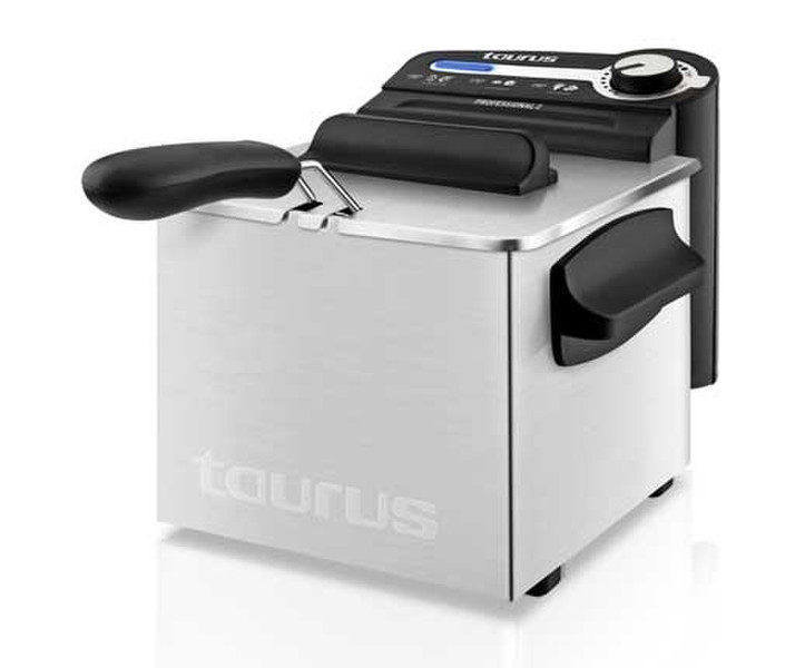Taurus Professional 2 Plus Single Stand-alone Deep fryer 2L Stainless steel