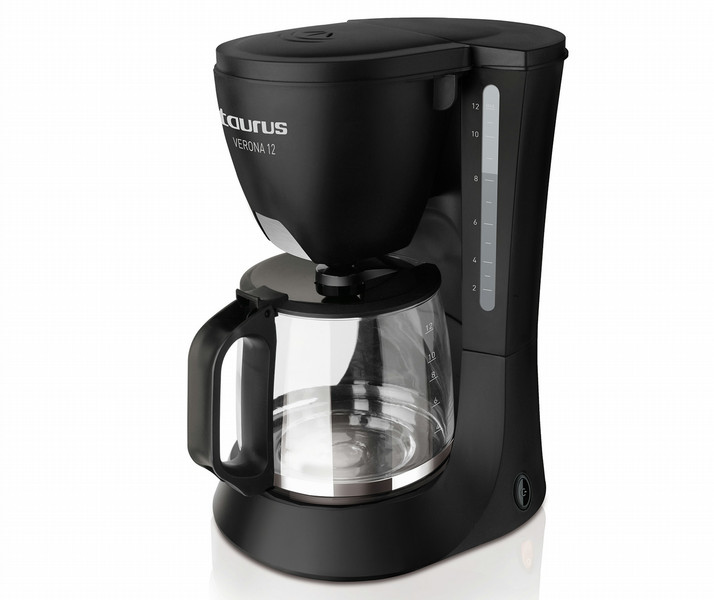 Taurus Verona 12 Drip coffee maker 12cups Black