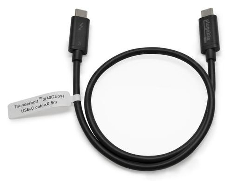 Plugable Technologies TBT3-40G50CM Thunderbolt cable
