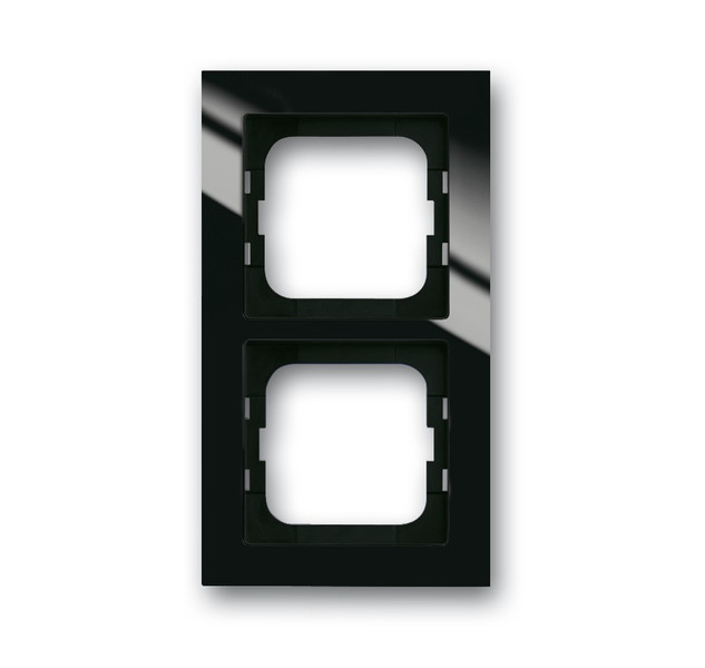Busch-Jaeger 1722-281/11 Black switch plate/outlet cover