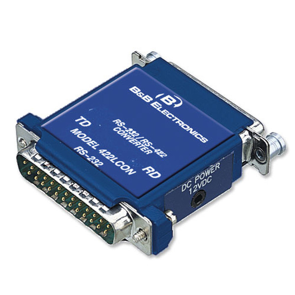 IMC Networks 422LCON RS-232 RS-422 Синий серийный преобразователь/ретранслятор/изолятор