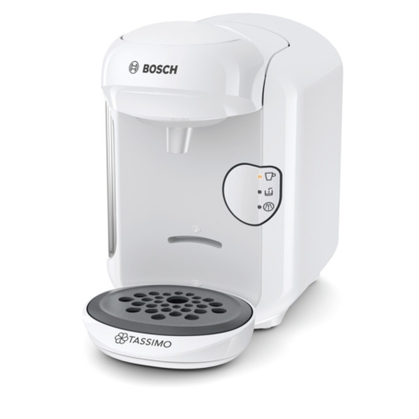 Bosch TAS1404 Отдельностоящий Автоматическая Combi coffee maker 0.7л Белый кофеварка