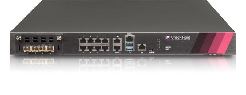 Check Point Software Technologies 5600 1U 17500Mbit/s Firewall (Hardware)