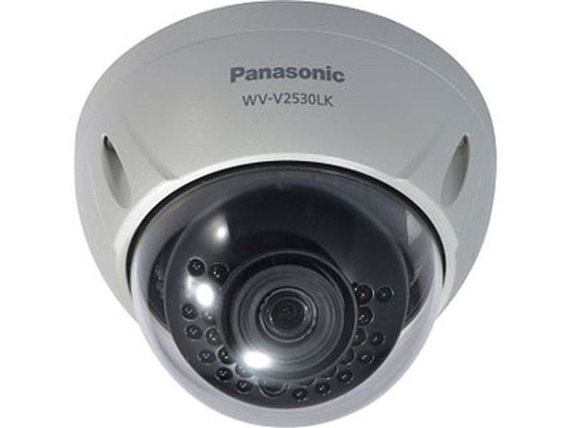 Panasonic WV-V2530LK IP Вне помещения Dome Белый камера видеонаблюдения