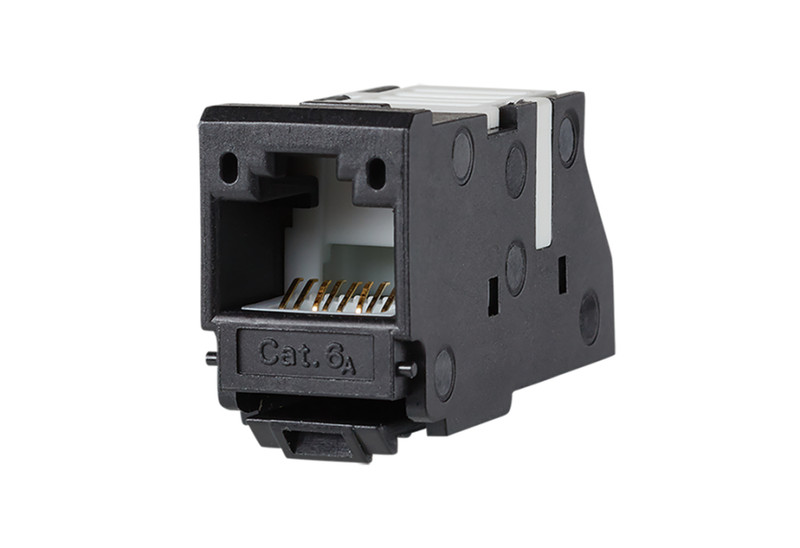 METZ CONNECT 130A11-29-I RJ-45 Black wire connector