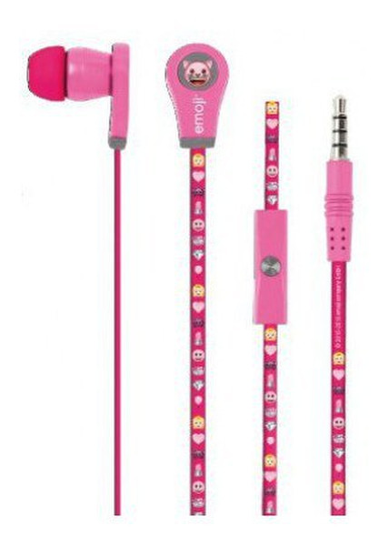 Acteck EM-02002 In-ear Binaural Wired Pink