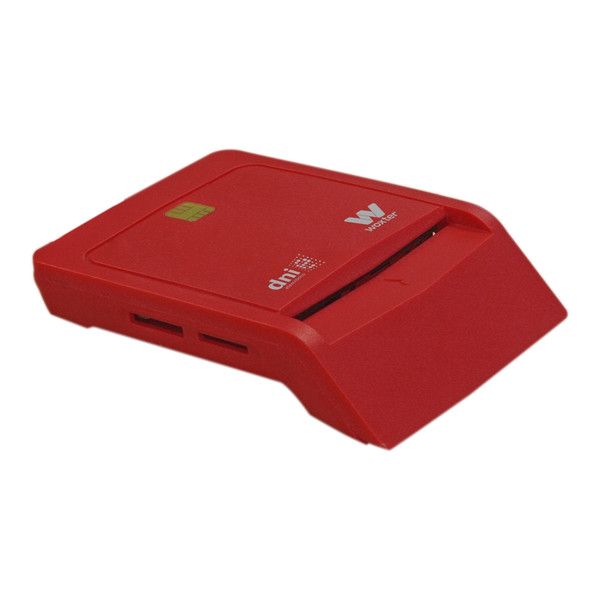 Woxter PE26-148 Для помещений USB 2.0 Красный считыватель сим-карт