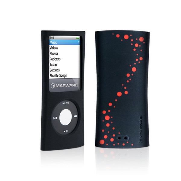 Marware Sport Grip Deluxe for iPod nano 4G Черный, Красный