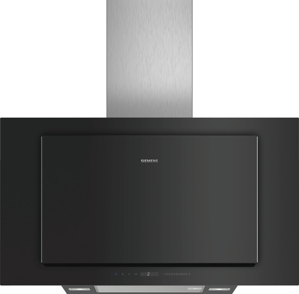 Siemens LC97FLV60 Wall-mounted cooker hood 710м³/ч A Черный, Нержавеющая сталь кухонная вытяжка