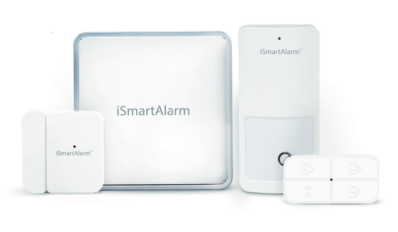 iSmart Alarm ISA1G Wi-Fi White security alarm system