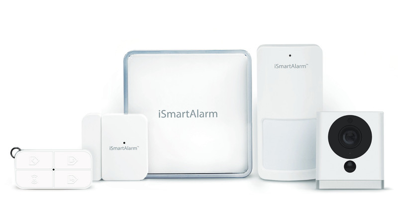 iSmart Alarm ISA2G Wi-Fi White security alarm system