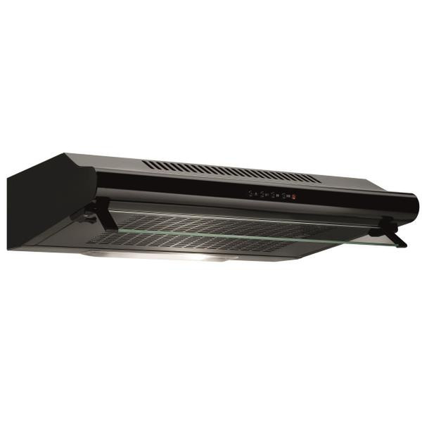 Glem GHC630BK Built-in 265m³/h E Black cooker hood