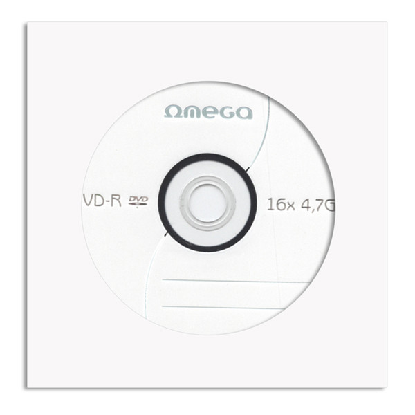 Omega 40549 4.7ГБ DVD-R 10шт чистый DVD