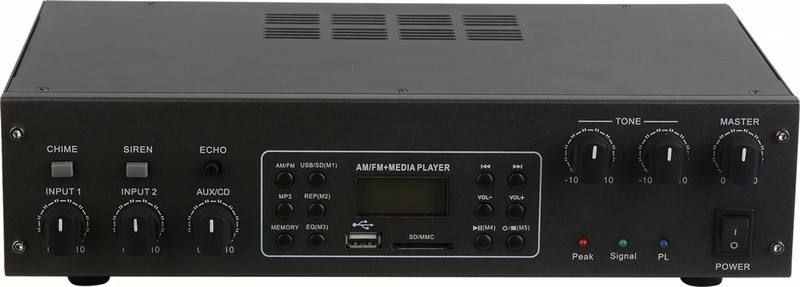 Karma Italiana PAA 60TU Home Wired Black audio amplifier