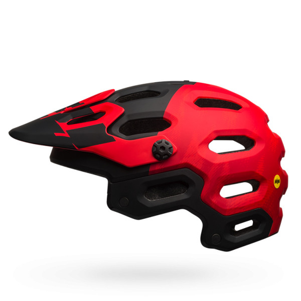 Bell Helmets Super 3 MIPS Half shell L Черный, Красный велосипедный шлем