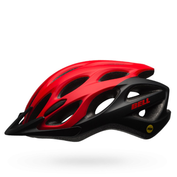 Bell Helmets Traverse MIPS Halbschale Universalgröße Schwarz, Rot Fahrradhelm