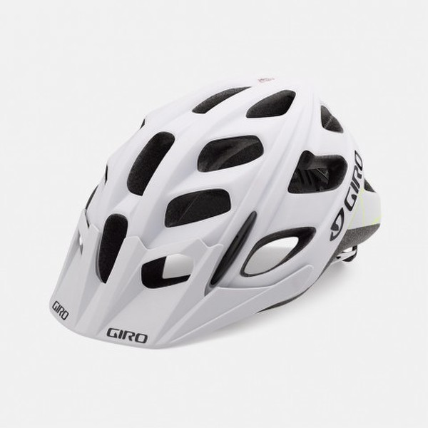 Giro Hex Half shell S Лайм, Белый велосипедный шлем