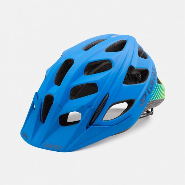 Giro Hex Half shell S Синий, Лайм велосипедный шлем