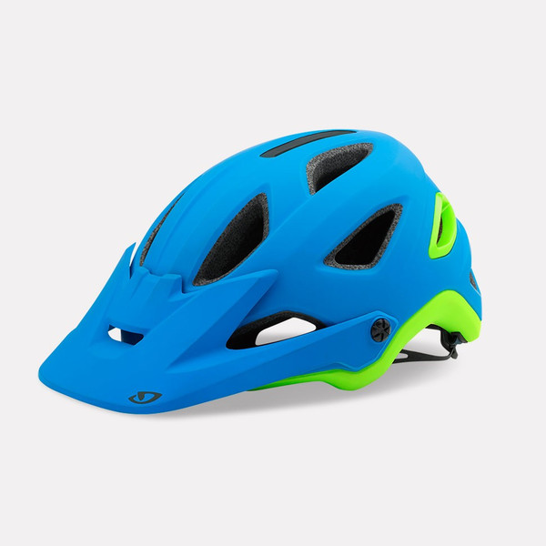 Giro Montaro MIPS Half shell S Синий, Лайм велосипедный шлем