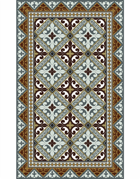 Beija Flor L1 120X190 Для помещений Carpet Прямоугольник Винил Разноцветный ковёр