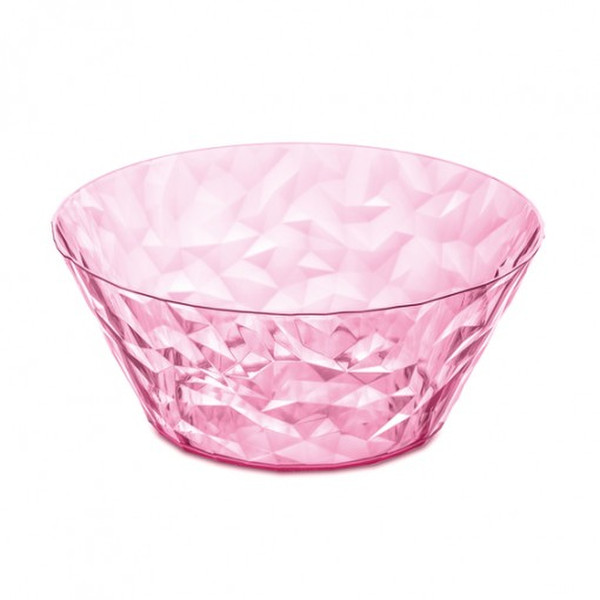 koziol CRYSTAL 2.0 Salad bowl 3.5L Round Pink,Transparent 1pc(s)