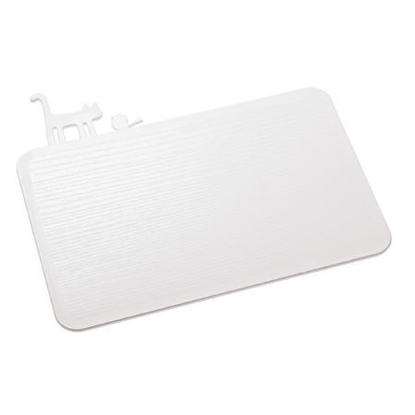 koziol 3639525 Rectangular White kitchen cutting board