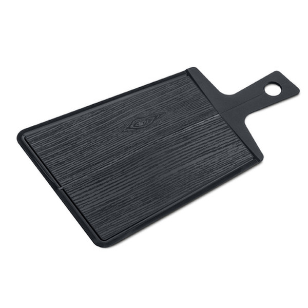 koziol Snap 2.0 Rectangular Black kitchen cutting board