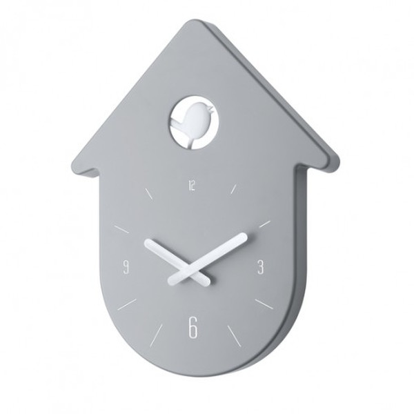 koziol TOC-TOC Quartz wall clock Grey