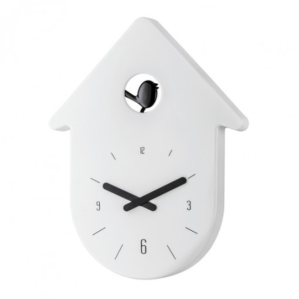 koziol TOC-TOC Quartz wall clock Белый