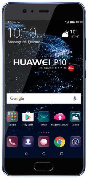 Telekom Huawei P10 4G 64ГБ Синий смартфон