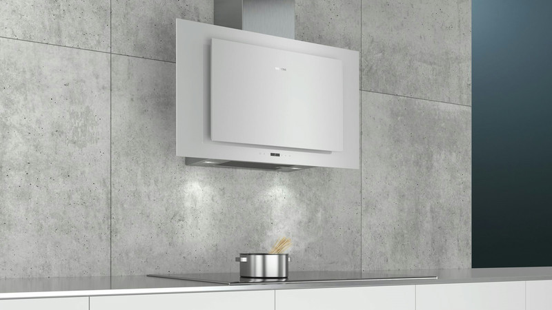 Siemens LC97FLP10 Wall-mounted 710m³/h A Silver,Stainless steel cooker hood