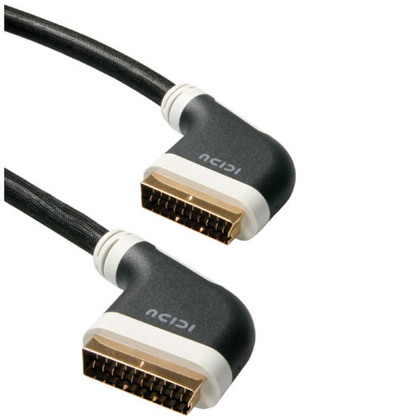 ICIDU Ultra Scart Cable, 3m 3м SCART (21-pin) Черный SCART кабель