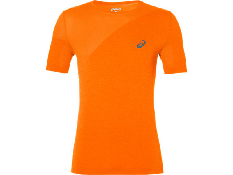 ASICS Seamless T-shirt M Kurzärmel Rundhals Orange