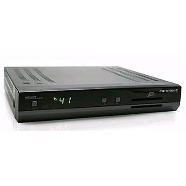 Metronic Flexy-HD V2 Satellite Full HD Black TV set-top box