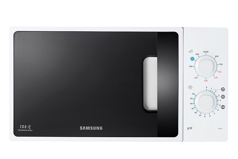 Samsung GE71A Настольный Микроволновая печь с грилем 20л 750Вт Белый микроволновая печь