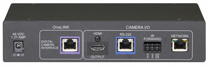 Vaddio OneLINK HDMI AV transmitter & receiver Черный