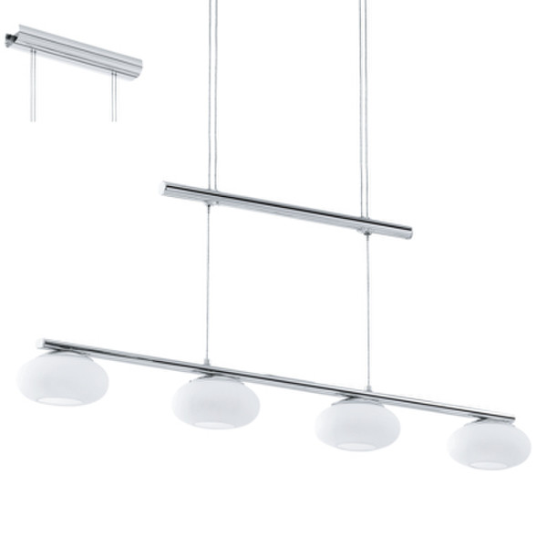 Eglo ALEANDRO Flexible mount 6W LED Chrome,White A,A+,A++ suspension lighting