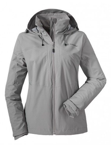 Schöffel ZipIn! Jacket Skopje Shell jacket/windbreaker XL Polyamide,Polyurethane (PU) Grey