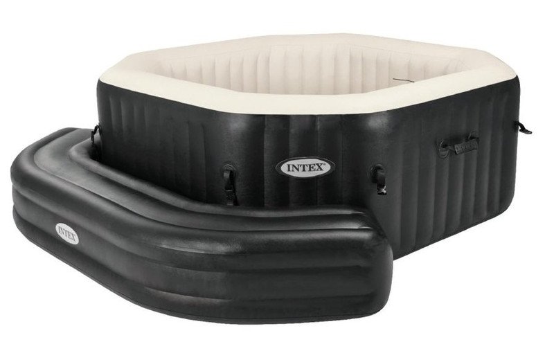 Intex 28510 Inflatable bench Black,White outdoor hot tub/spa accessory
