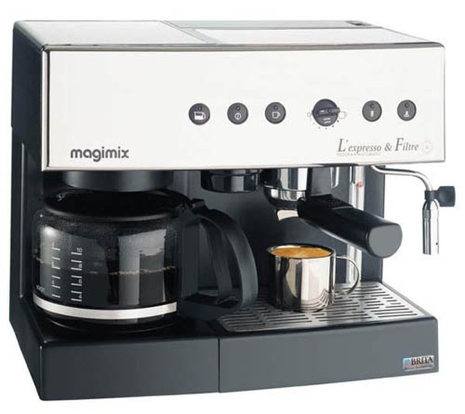 Magimix Combi Espresso 11217 Combi coffee maker 1.4л Черный