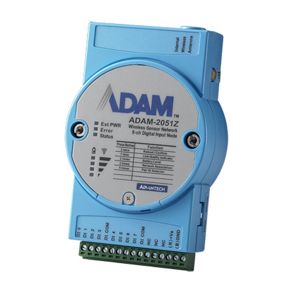 IMC Networks ADAM-2051Z-AE 8channels Input Blue,White digital & analog I/O module