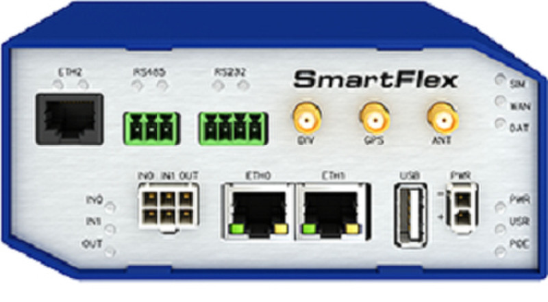 B&B Electronics SmartFlex USB Синий, Cеребряный сотовое беспроводное сетевое оборудование