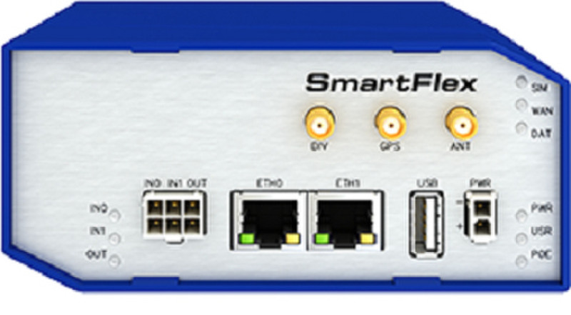 B&B Electronics SmartFlex USB Синий, Cеребряный сотовое беспроводное сетевое оборудование