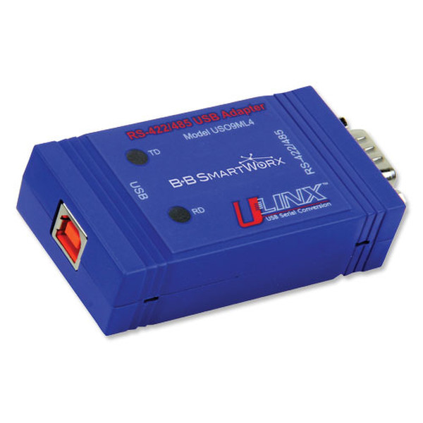IMC Networks USO9ML4 USB 1.1 RS-422/485 Blue serial converter/repeater/isolator