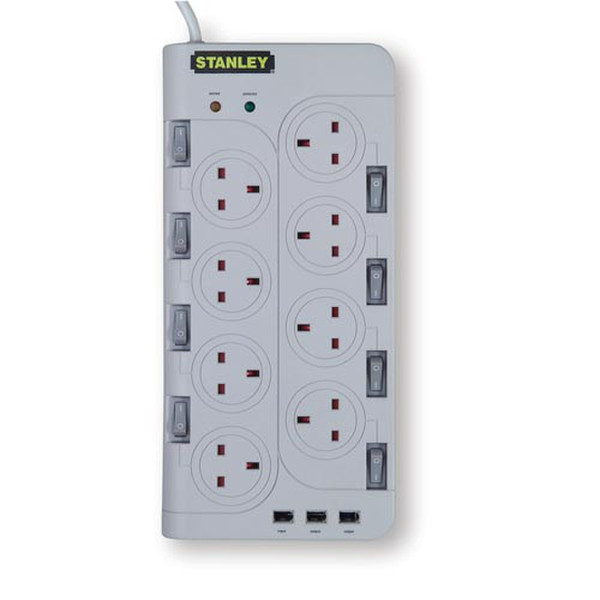 Belkin Surge Protector 8розетка(и) 250В 2м сетевой фильтр