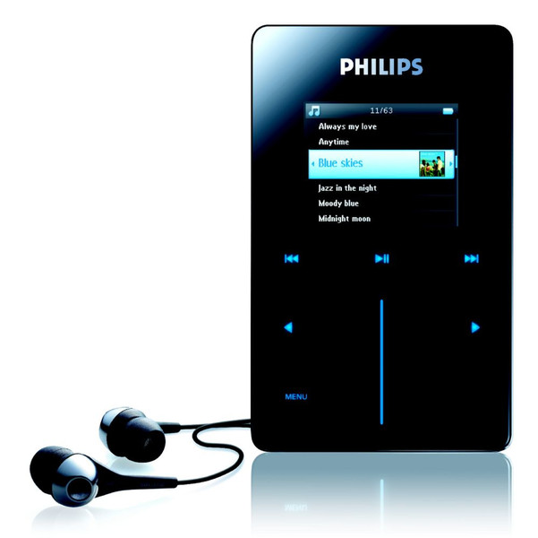 Philips GoGear HDD6320/00 Черный MP3/MP4-плеер