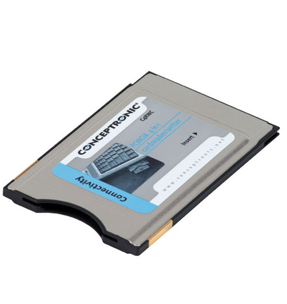 Conceptronic 10-in-1 Card Reader/Writer PCMCIA Kartenleser